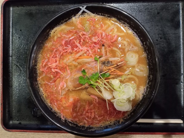 「えび味噌ラーメン」@蔵味噌ラーメン 晴っぴの写真