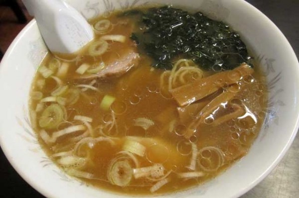 「ラーメン　550円」@大釜 本店の写真