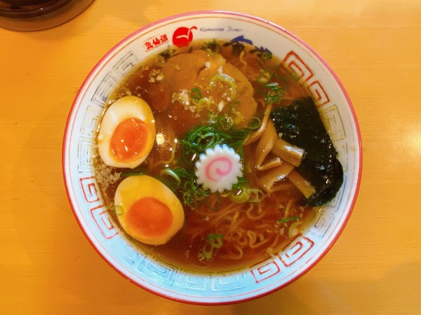 「かもめラーメン 味玉のせ(醤油):950円」@気仙沼 かもめ食堂の写真