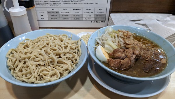 「つけめん400g」@ラーメン富士丸 平塚店の写真