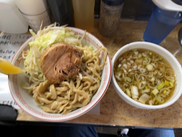 「塩つけ麺　シンオーションメン（200g）」@自家製麺 まさき（非乳化） 2号店の写真