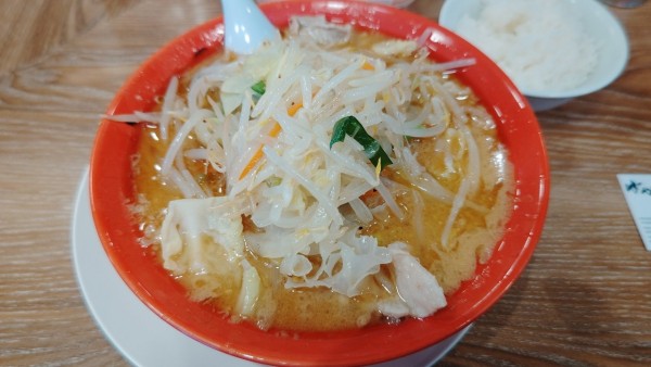 「野菜たっぷり味噌タンメン」@旭川味噌ラーメン ばんから 上野店の写真