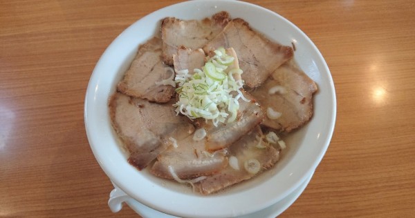 「会津山塩チャーシューメン(手打麺)   1160円」@うえんで食堂の写真