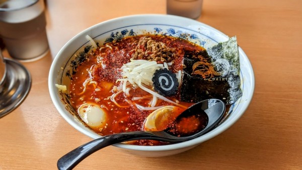 「勝浦タンタンメン・醤油＋まかない飯（1,000円＋400円）」@大輪 鴨川店の写真