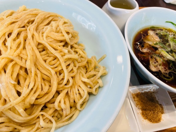 「淡麗昆布水つけ麺 大盛り 1,067円」@つけ麺ささ木の写真
