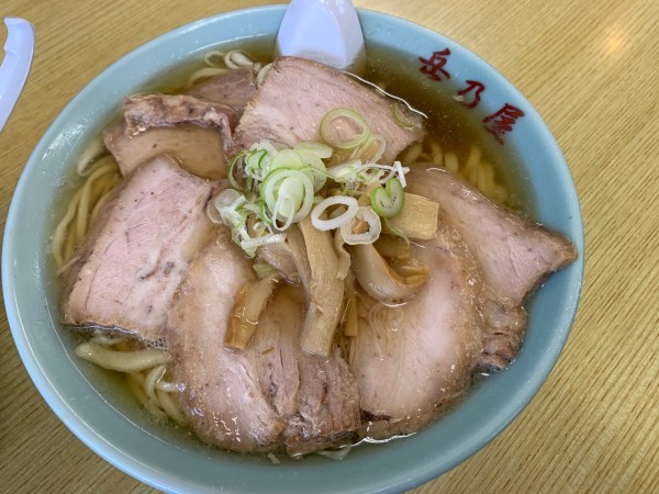 「チャーシュー麺大盛り」@青竹手打麺 餃子 岳乃屋の写真