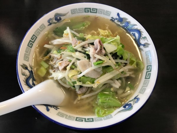 「タンメン　650円」@中華料理 芳葉の写真