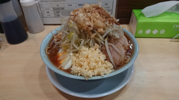 「ラーメン300ｇ」@ラーメン富士丸 平塚店の写真