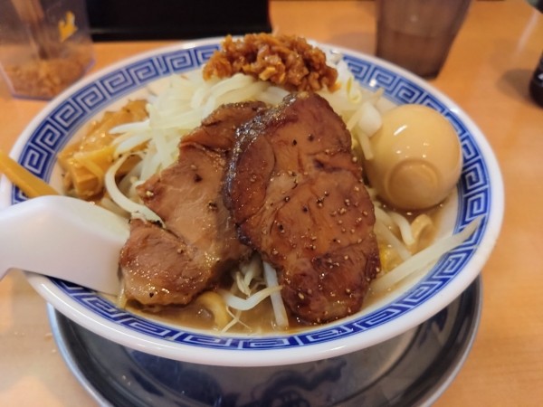 「特製塩そば」@雷神 角ふじの写真