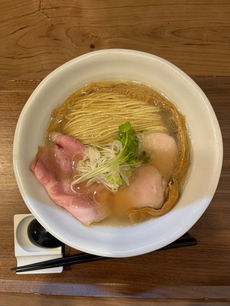 「チャーシュー二種 塩と貝ラーメン」@ラーメン 健やかの写真