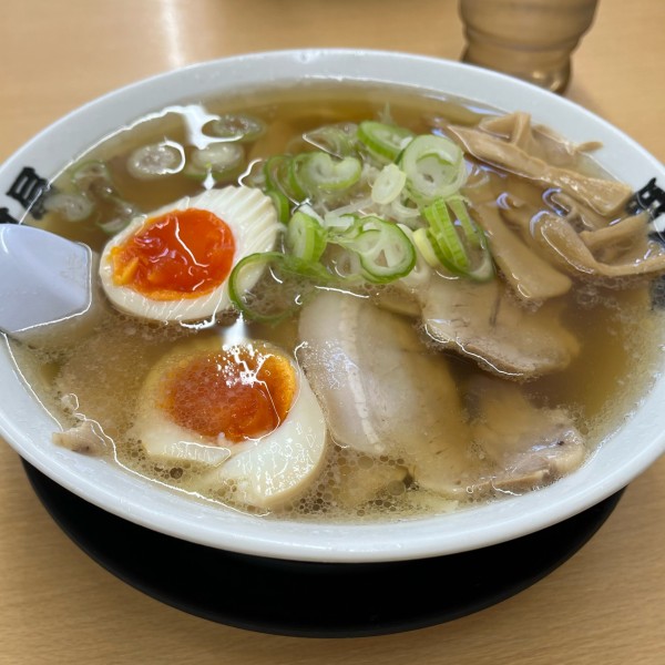 「煮卵チャーシューメン」@田村屋の写真
