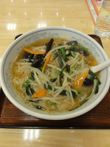 「もやしラーメン650円」@ぎょうざの満洲 越谷東口店の写真