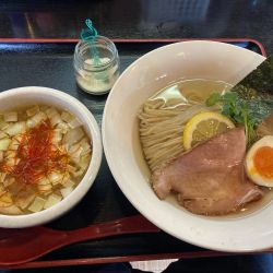 昆布水つけ麺・塩