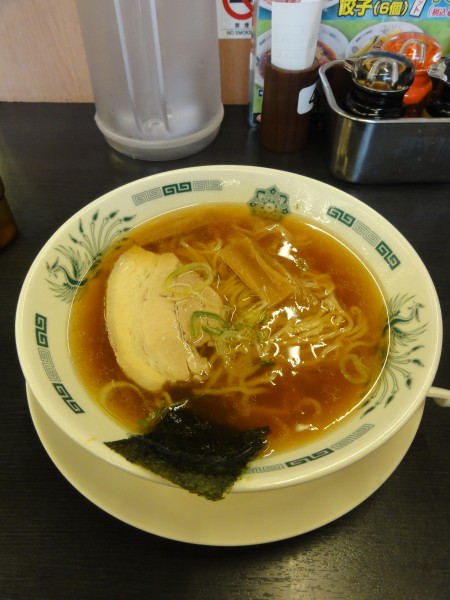 「ラーメン390円」@日高屋 南越谷店の写真
