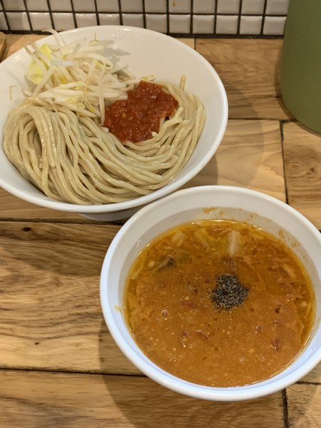 「とまと味噌つけ麺」@らーめん カッパハウスの写真