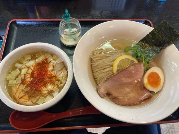 「昆布水つけ麺・塩」@麺家 匠の写真