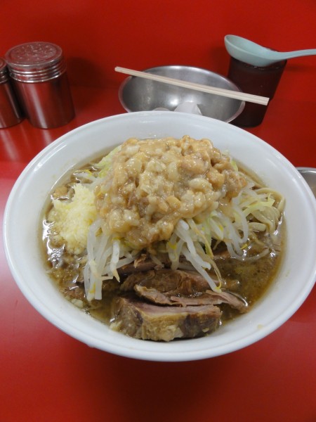「小850円NA50円」@ラーメン二郎 柏店の写真