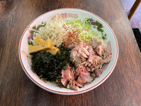 「【限定】塩まぜそば」@らぁ麺 大金星の写真