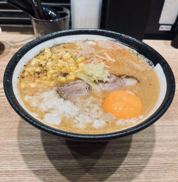 「味噌らーめん（￥950）＋コーン（￥100）」@浅草 熟成味噌らーめん のりあき・美々の写真