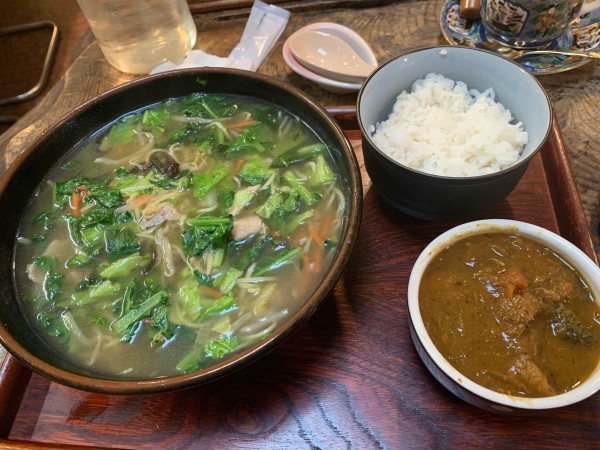 「カレーラーメン」@コーヒーハウス ケニヤの写真