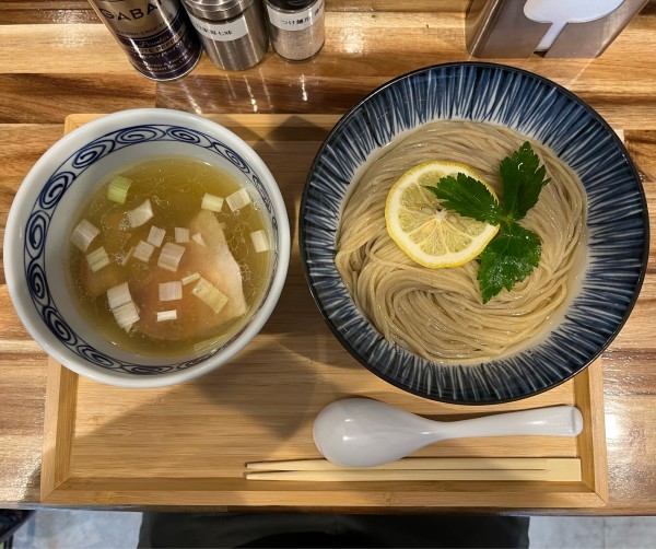 「昆布水つけ + 中盛」@ハちゃんラーメンの写真