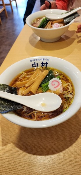 「中華そば」@白河手打中華そば 中村の写真