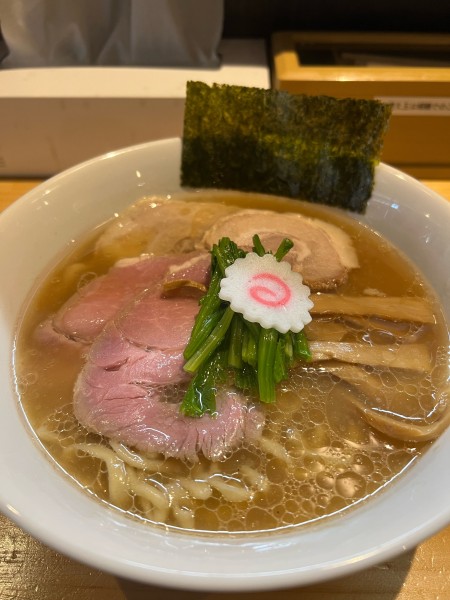 「限定　浅利中華蕎麦」@麺道 六善の写真