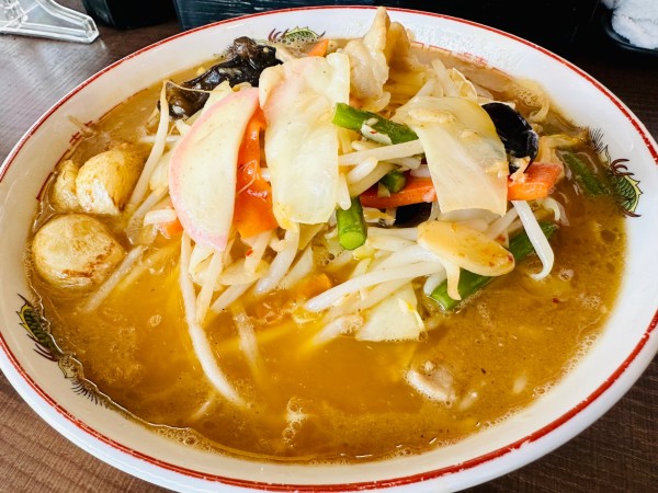 「にんにくとんこつタンメン(味噌)【1000円】」@らーめん やましろの写真