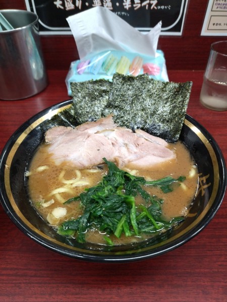 「ラーメン+ライス(サービス)」@麺家 紫極 大泉学園店の写真
