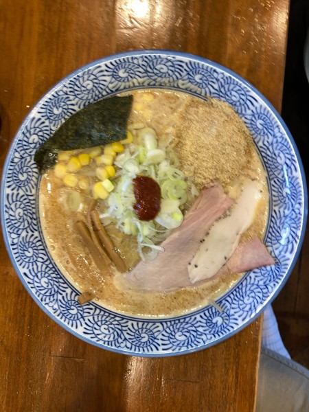 「白味噌ラーメン」@麺処 諭吉の写真