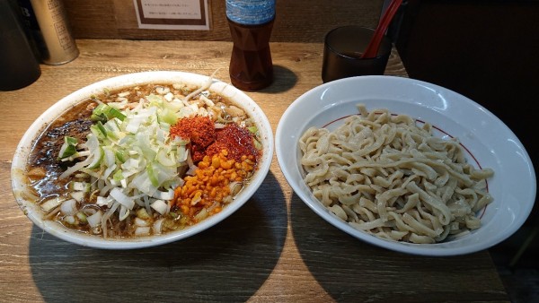 「マキシマムザホルモン つけ麺」@麺屋 浜一の写真