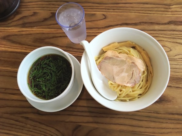 「昆布水つけ麺 900円」@らぁ麺 ひら山の写真