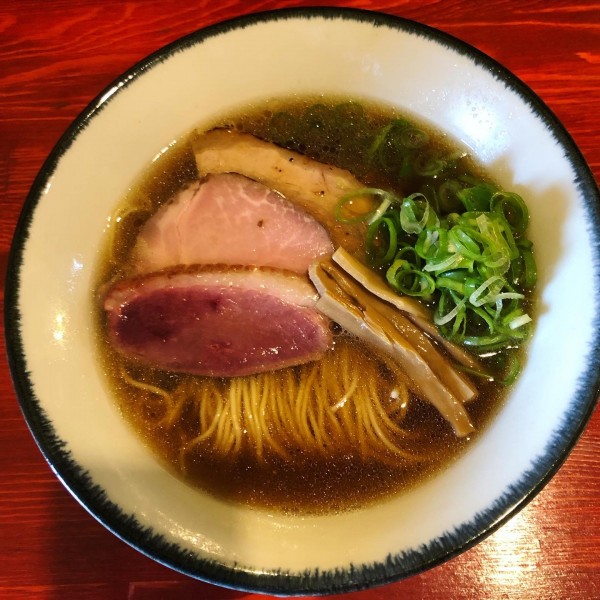 「中華そば + 鴨ロースト」@中華そば ふじ洲の写真