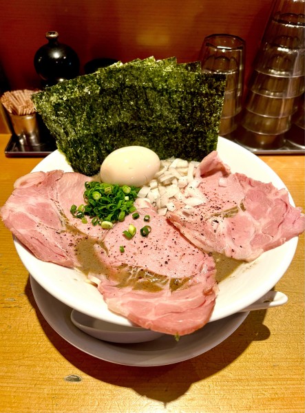 「特製海老煮干しラーメン」@麺屋 まほろ芭の写真