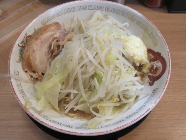 「ミニラーメン（800円）」@豚山 荻窪店の写真
