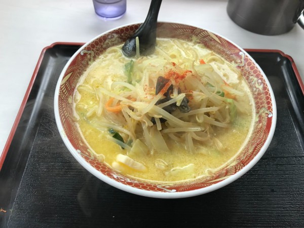 「味噌カレー牛乳ラーメン」@あぢとみ食堂の写真