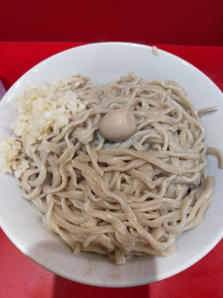 「ペペロンチーノ塩油そば(限定)」@麺屋HEROの写真