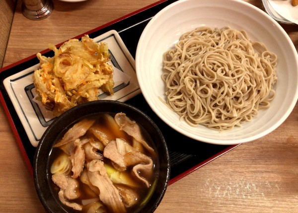 「肉汁そば(600円)」@大衆食堂 日高 綾瀬西口店の写真