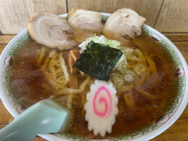 「醤油ラーメン大盛りの大盛り」@手打ちラーメン 丸富の写真