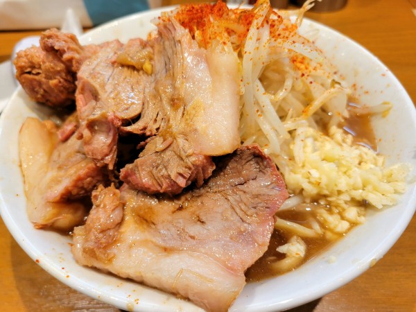 「ラーメン並(ニンニク)」@ラーメン 池田屋 高田馬場店の写真