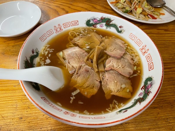 「チャーシューメン + 豚豚チャーハン小」@ふくみの写真