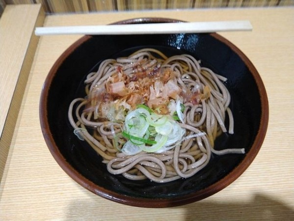 「かけそば」@気比そば うどん あまのの写真