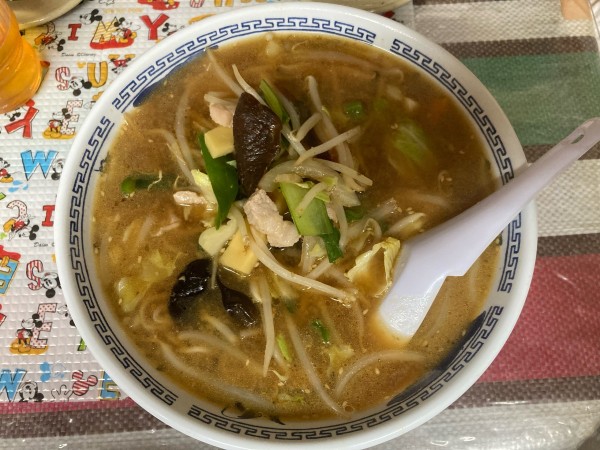 「みそラーメン　700円」@富久栄楼の写真