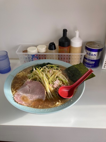 「キングネギラーメン」@◯つばき食堂の写真