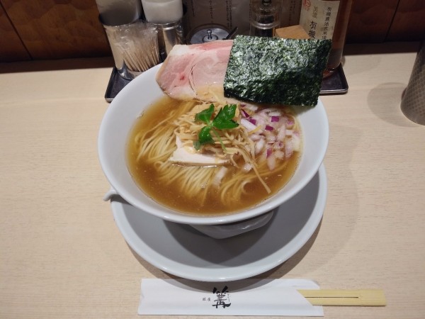 「煮干そば　大盛り　980+100円」@銀座 篝 Echika池袋店の写真