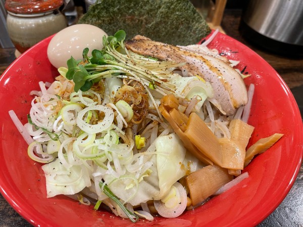 「油そば  650円」@油そば専門店 油楽道 池袋店の写真