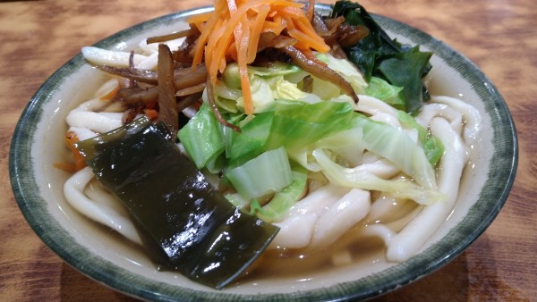 「たっちゃんうどん大盛」@たっちゃんうどんの写真