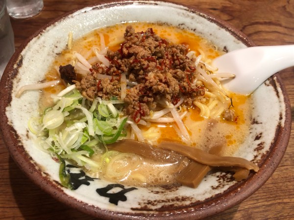 「辛味噌850+大盛110+からあげset300」@ラーメン力丸の写真