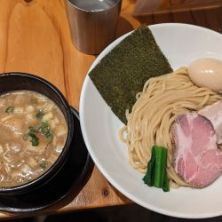 味玉豚骨魚介つけ麺