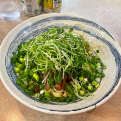 ネギあえ麺親鶏
